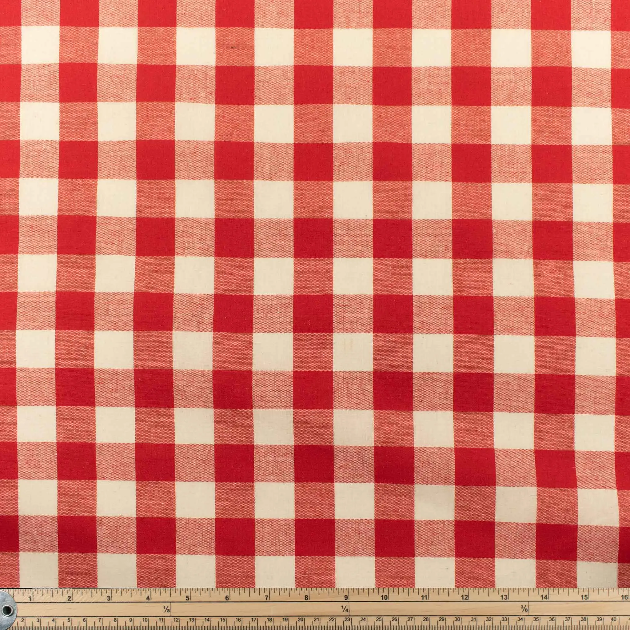 1-inch Cotton Gingham Fabric