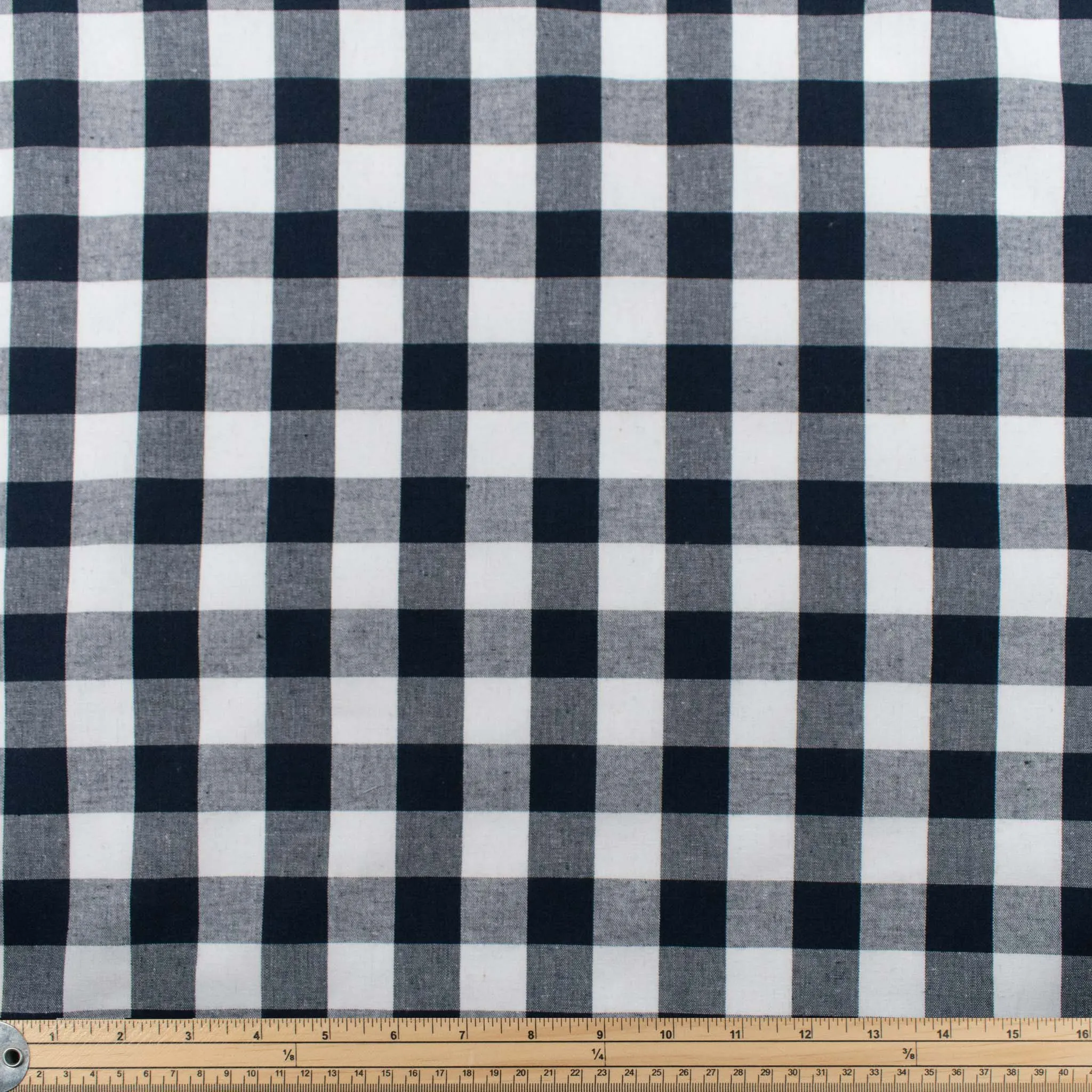 1-inch Cotton Gingham Fabric