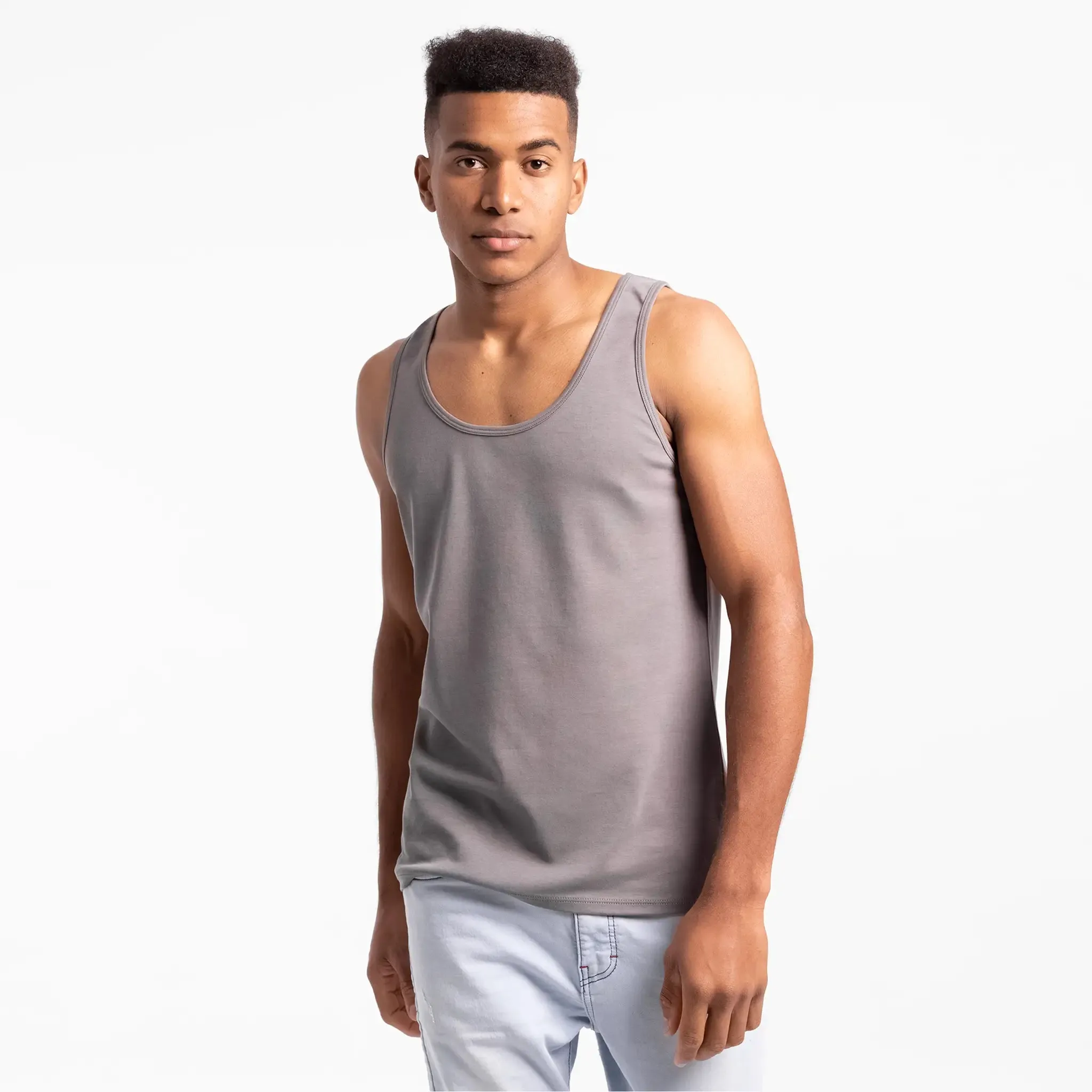 3 Pack - Men's Organic Pima Cotton Tank Tops