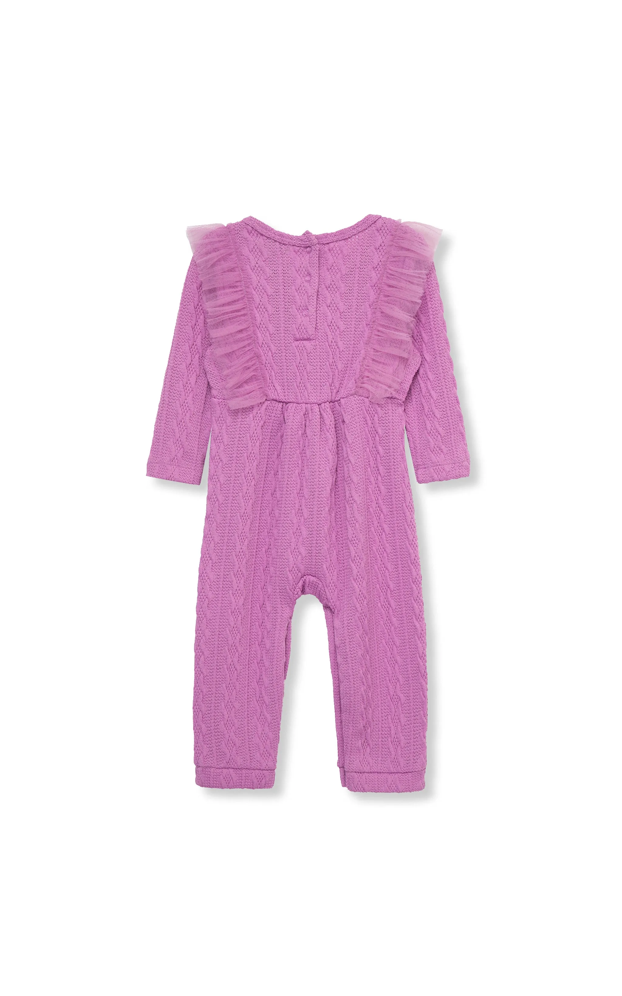 Baby Double Knit Coverall | 12-24M