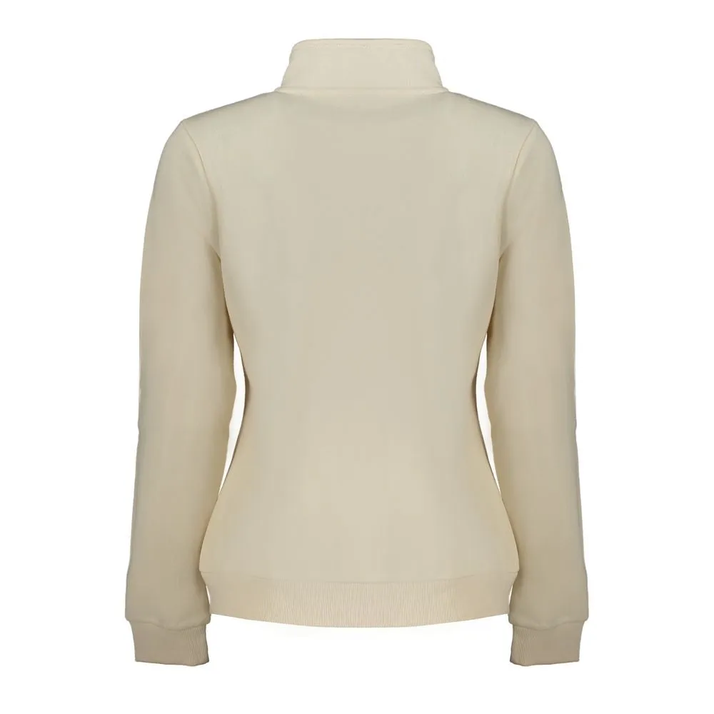 Beige Cotton Women Sweater