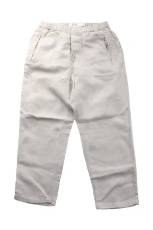 Bonpoint Cotton Elastane Casual Pants 4T