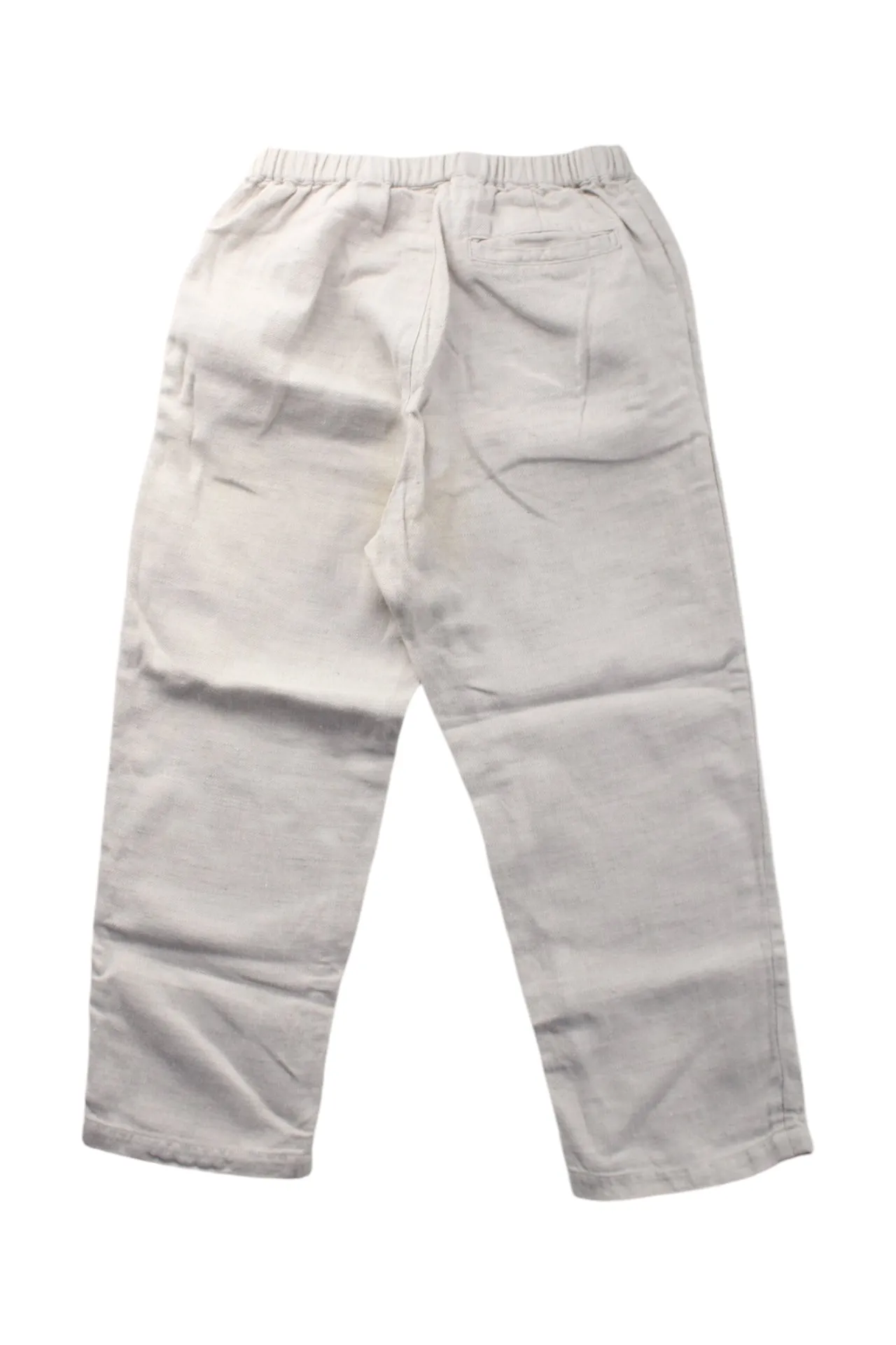 Bonpoint Cotton Elastane Casual Pants 4T