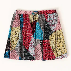 Classic Patchwork Skirt