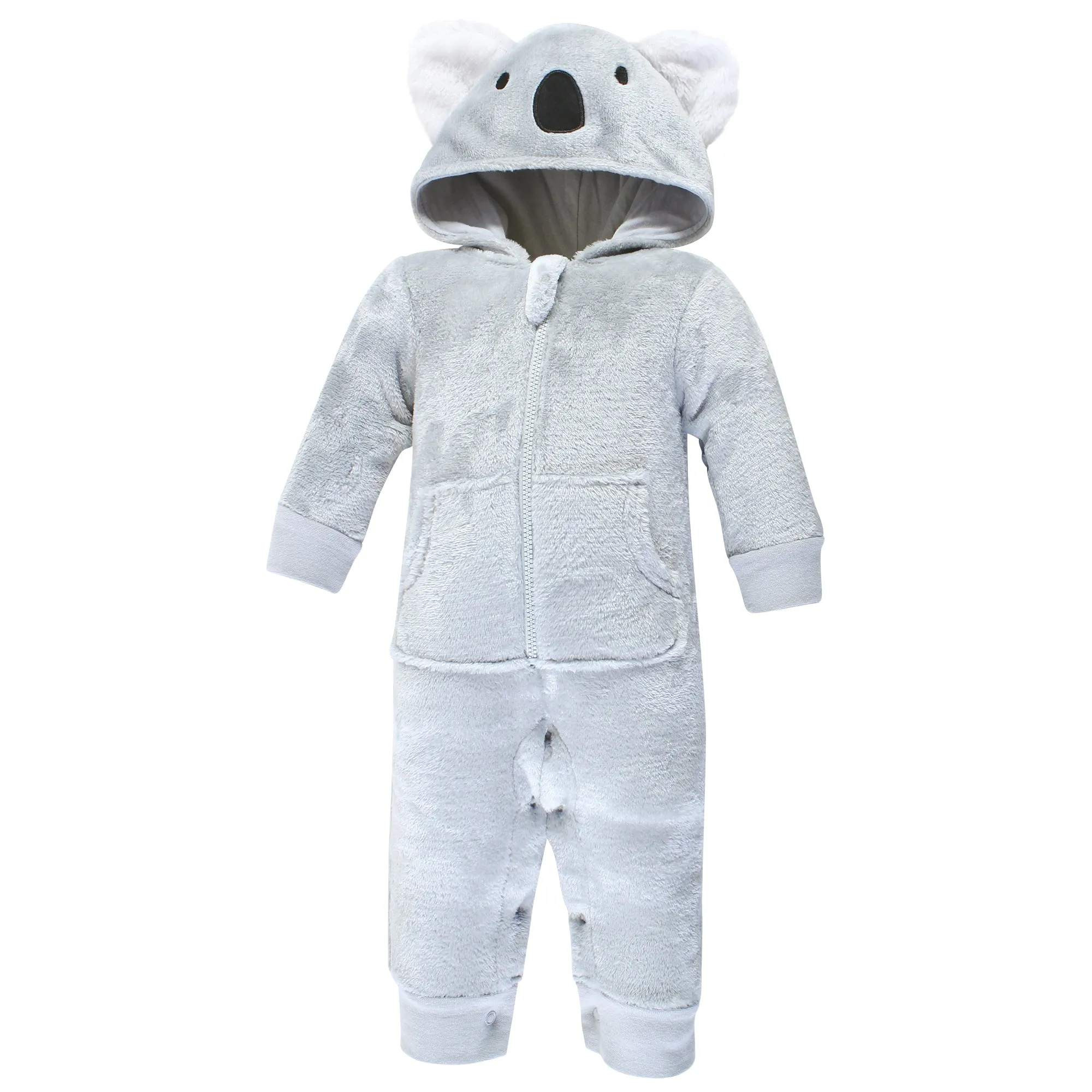 Hudson Baby Plush Jumpsuits, Koala