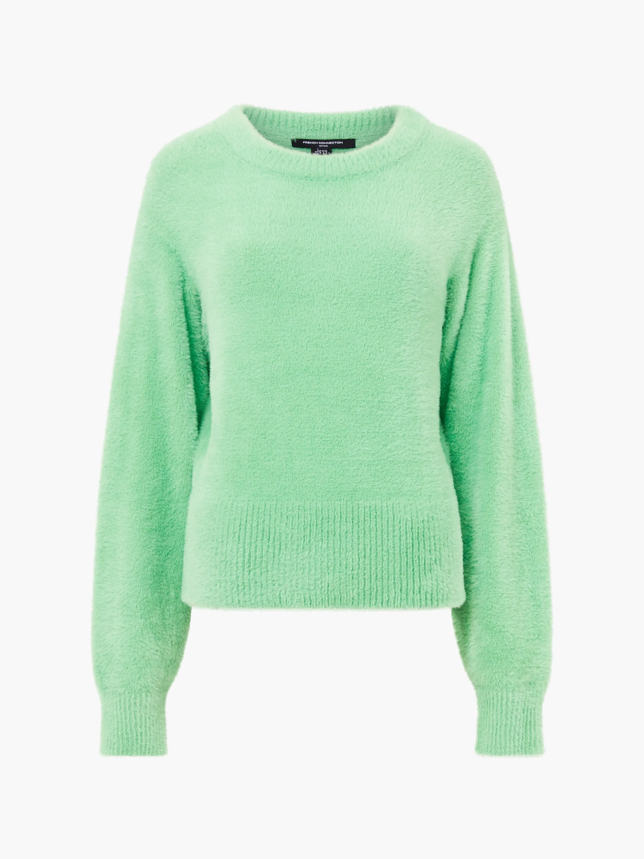 Jacelin Fluffy Crew Neck Jumper