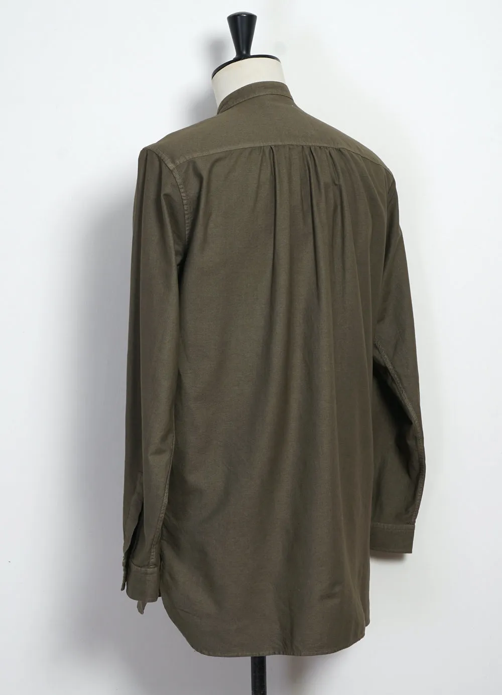 LEVI 28-12-6 | Long Loose Fit Pull On Shirt | Sage