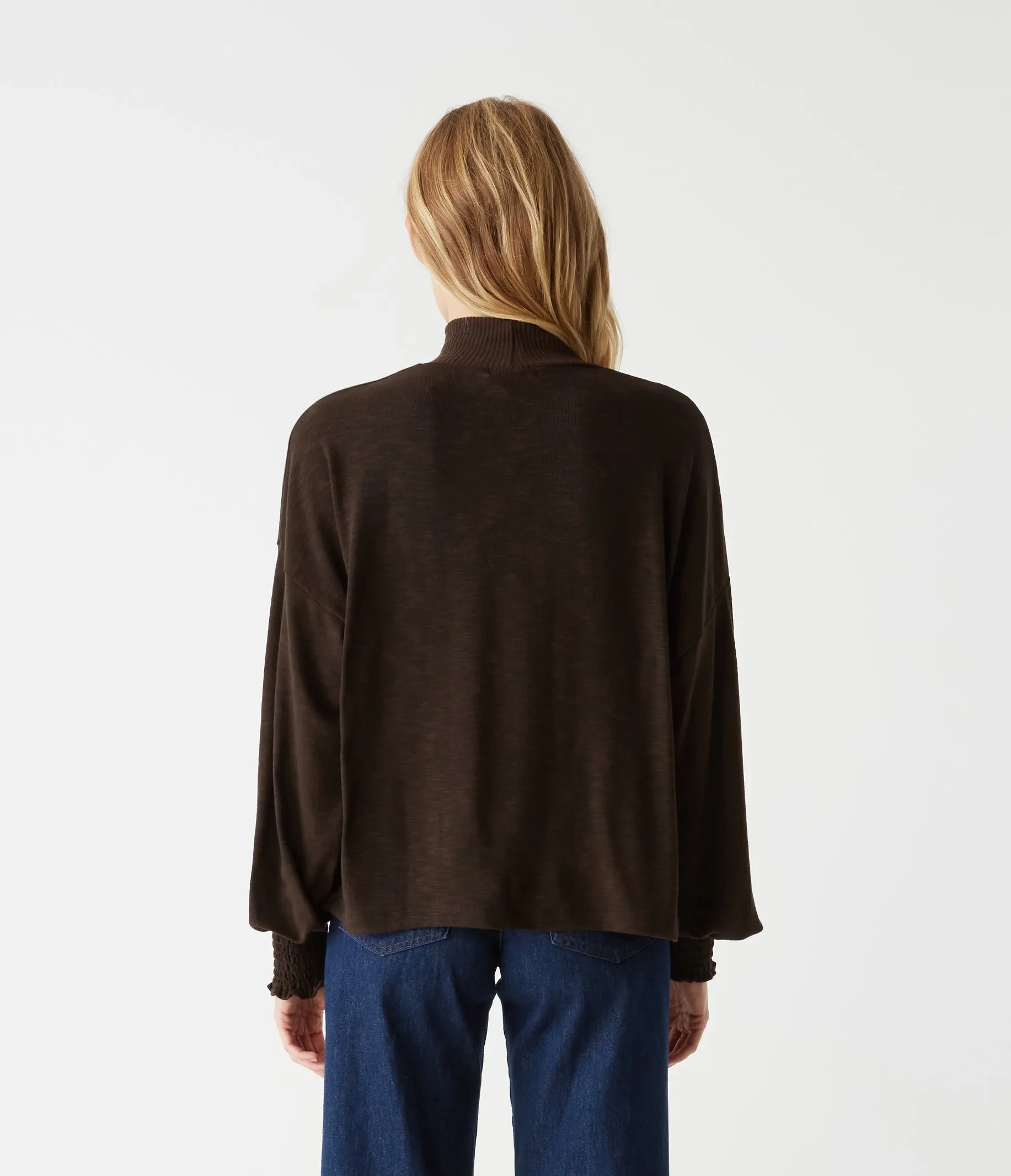 Lila Mock Neck Top