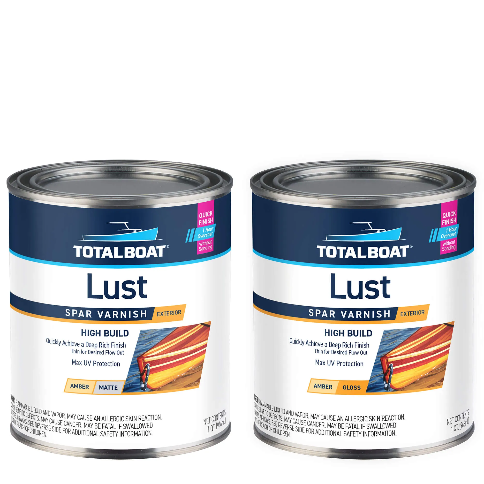 Lust Rapid Recoat Marine Spar Varnish