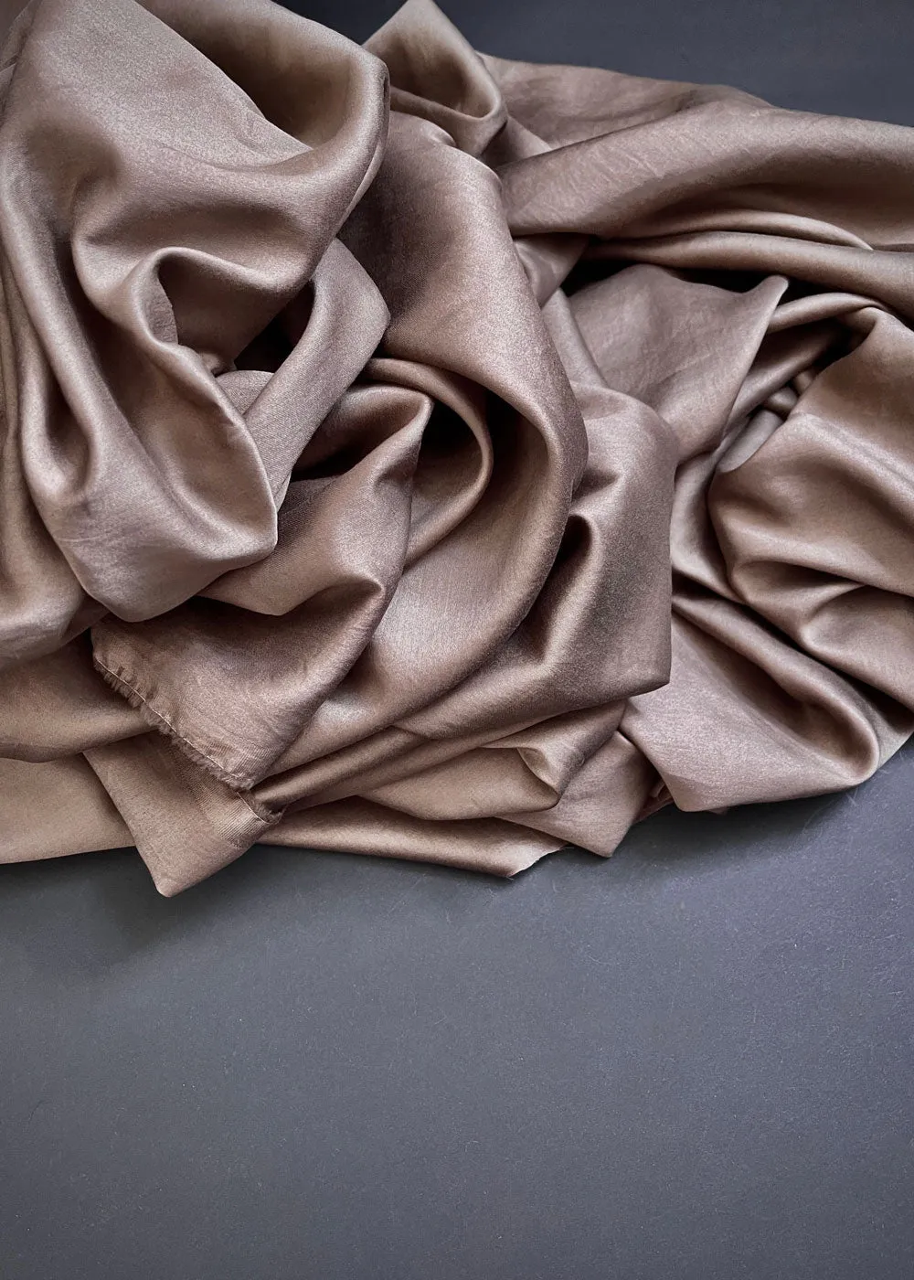 Luxe Cotton Sateen, Truffle Brown