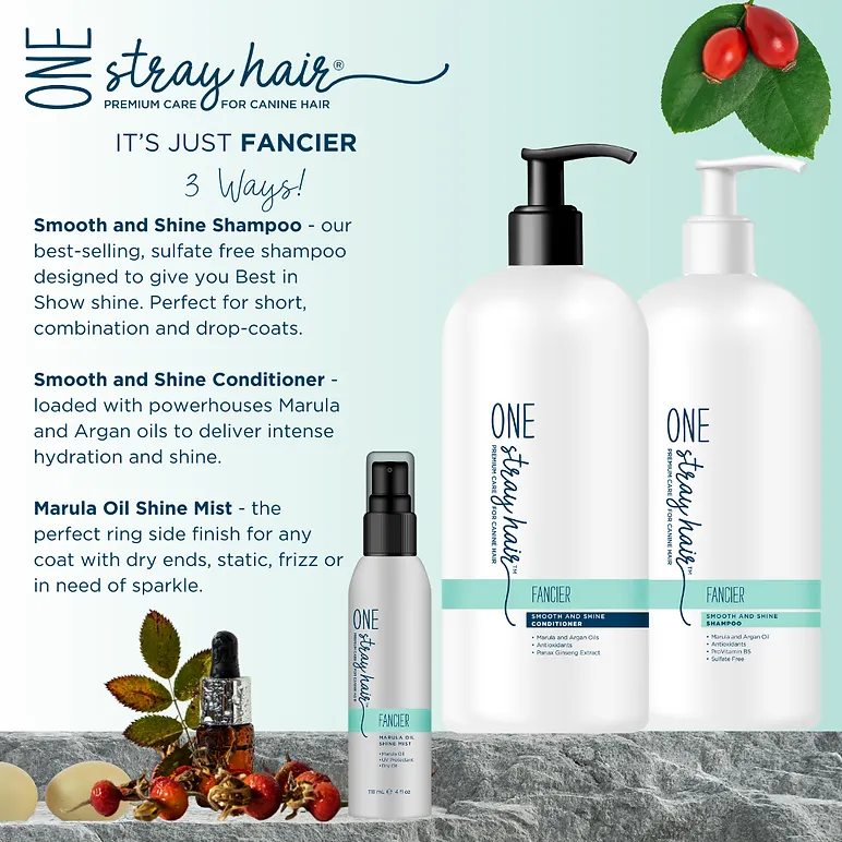 One Stray Hair Fancier Smooth and Shine Shampoo For Dogs