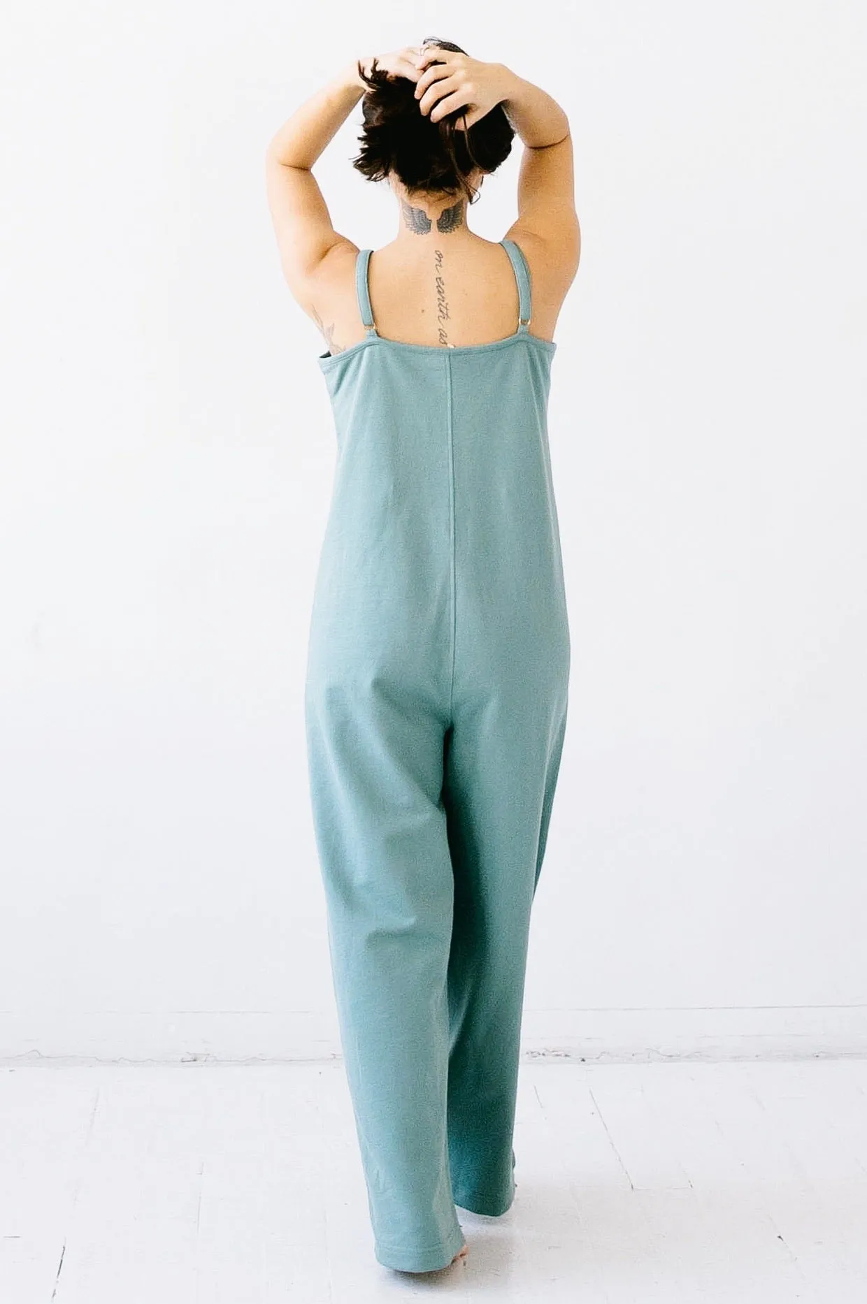 Plush Cotton Overalls