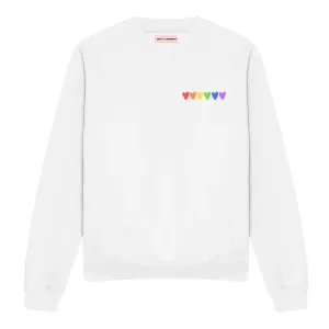 Rainbow Hearts LGBTQ  Sweatshirt