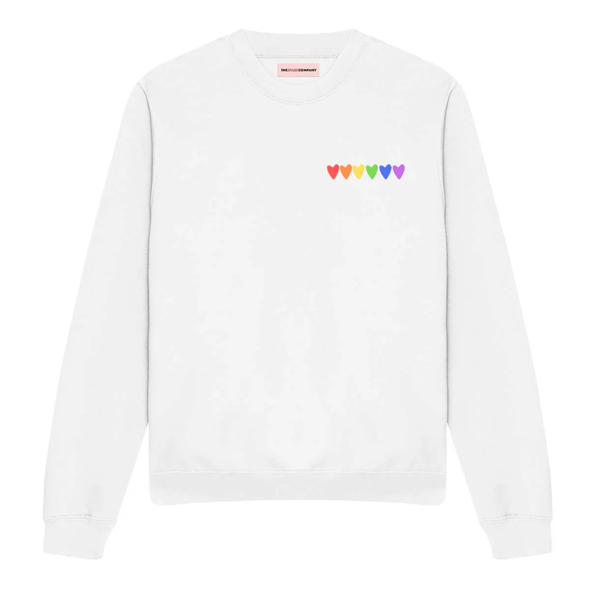 Rainbow Hearts LGBTQ  Sweatshirt