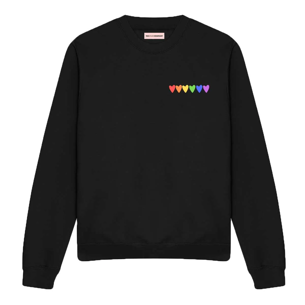 Rainbow Hearts LGBTQ  Sweatshirt