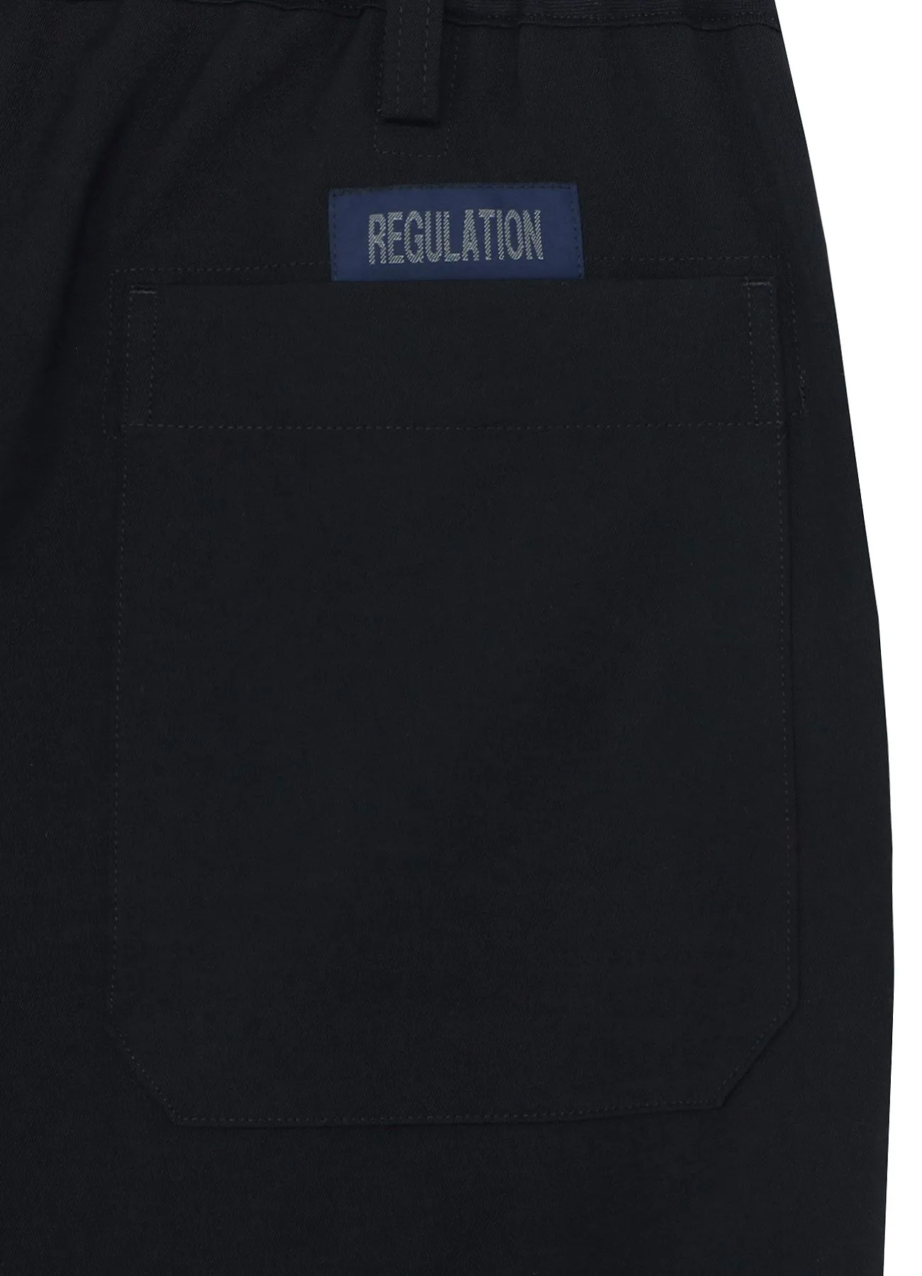 REGULATION GABARDINE W RIB POCKET PANT