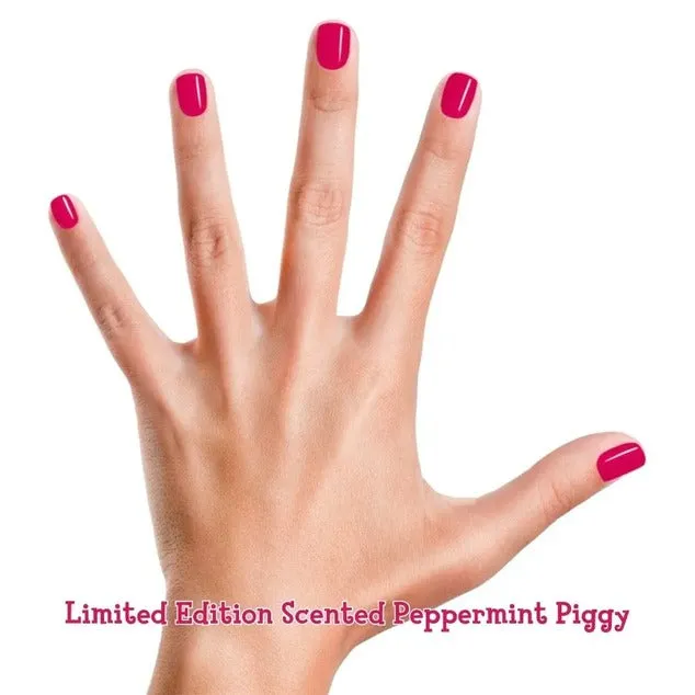 scented peppermint natural piggy paint nail polish