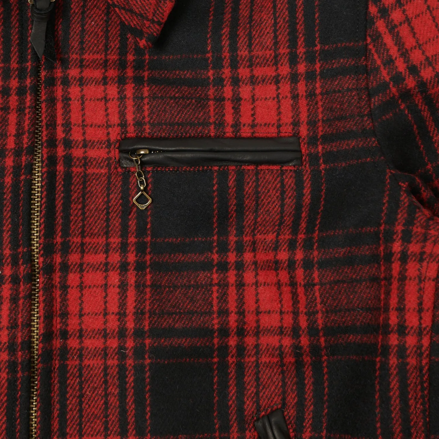 Shangri-La Heritage 'Varenne' Wool Jacket - Red Tartan