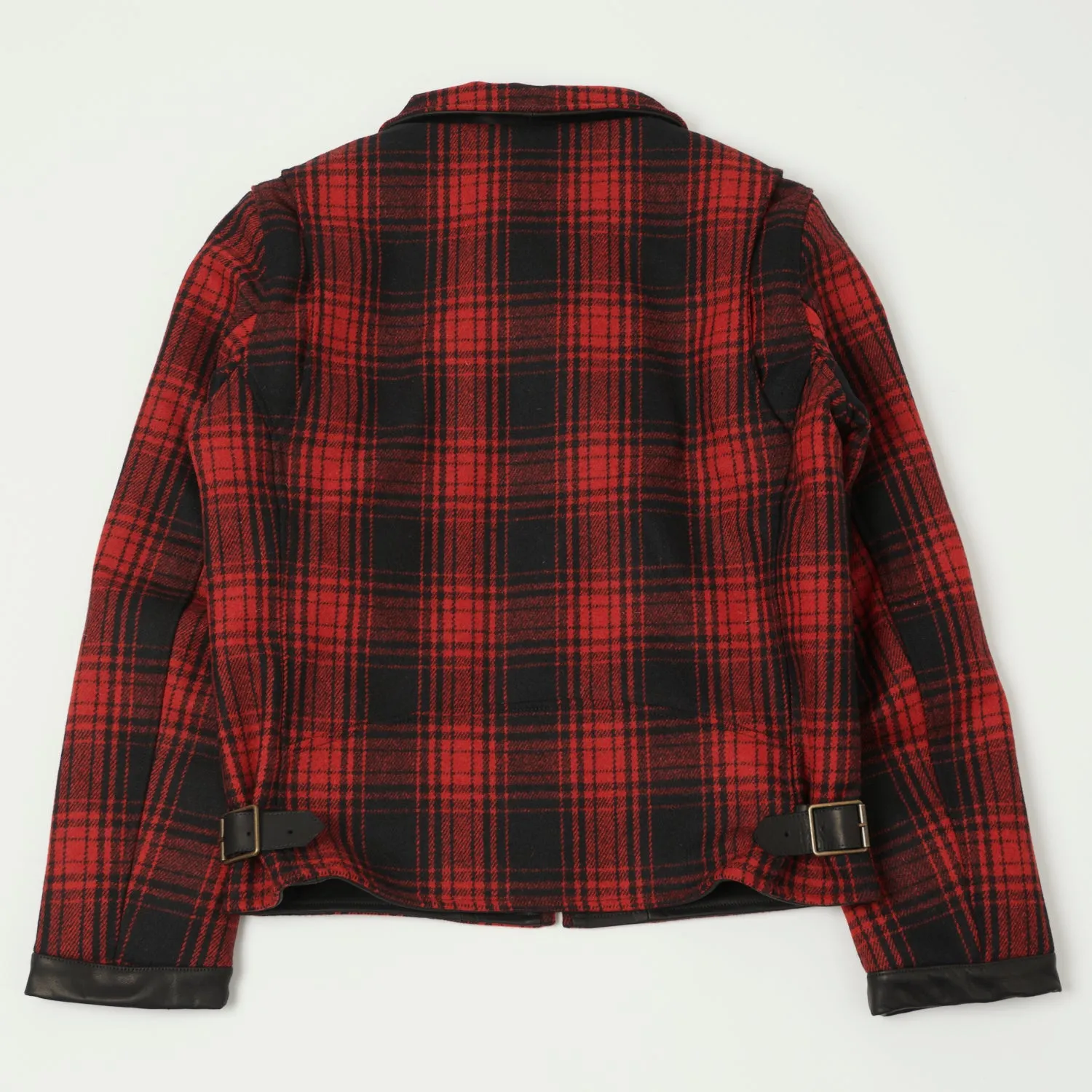 Shangri-La Heritage 'Varenne' Wool Jacket - Red Tartan