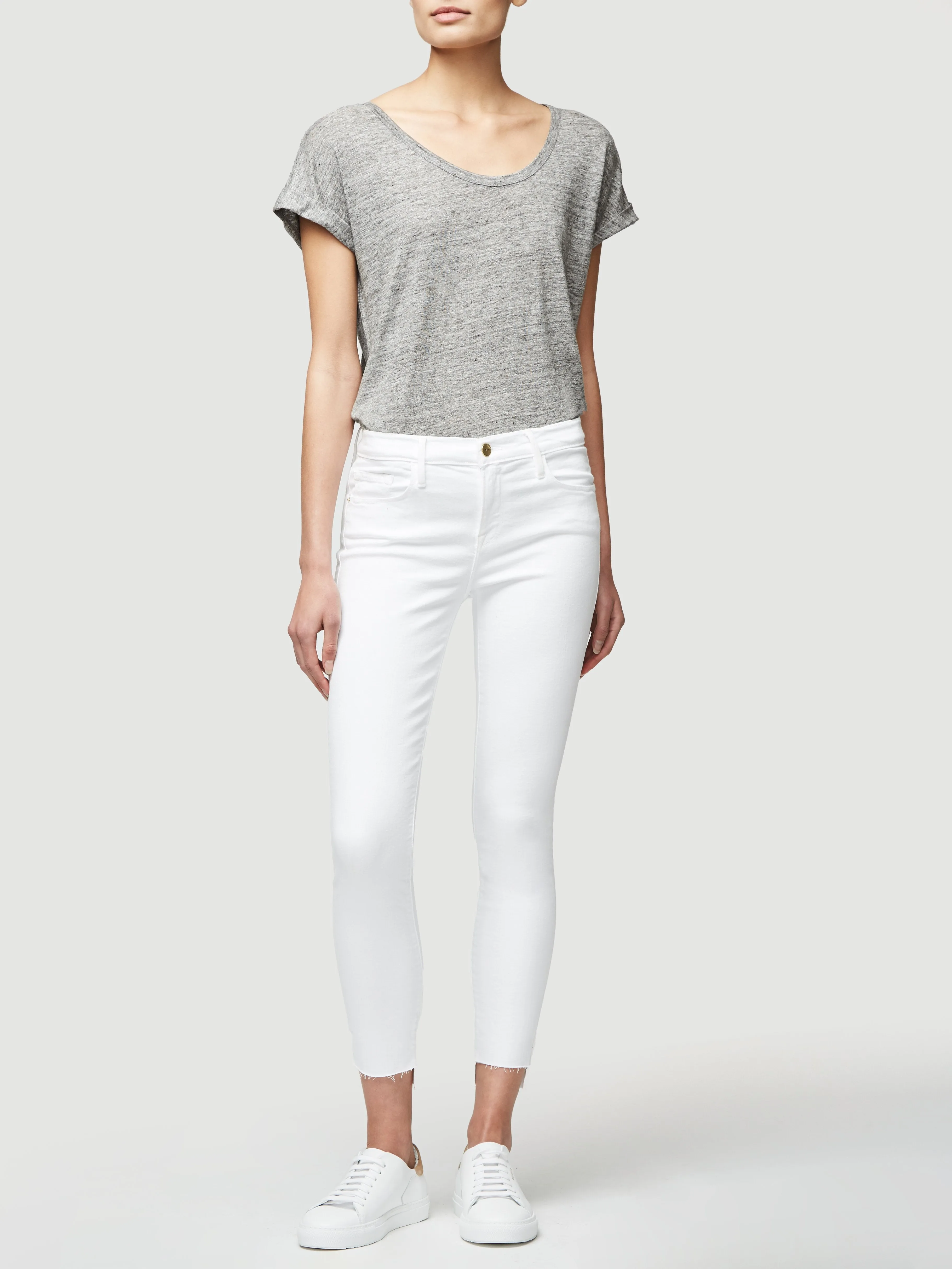 Slouchy U Tee -- Gris Heather