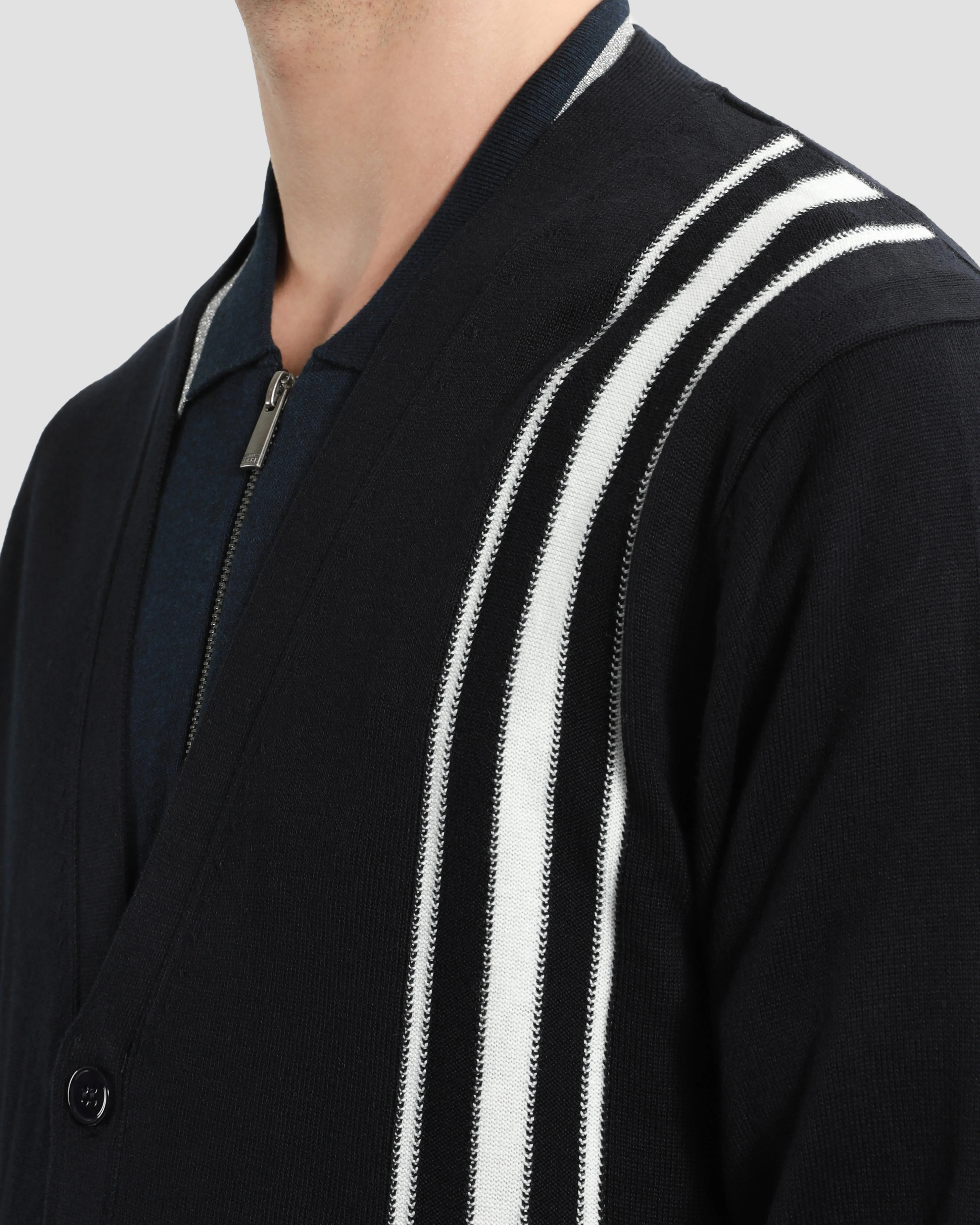 Tapered Side Cardigan